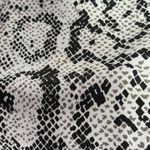 J.Crew Jamie Pant Snakeskin Print Womens 4 Cropped Black Statement Piece Photo 4