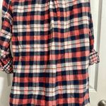 Skies Are Blue  Plaid button up shirt Size Medium Photo 4