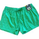 Lauren James Shorts Print M NWT Elastic Drawstring Photo 1