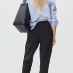 Everlane NEW  The Dream Pant High Rise Front Seam Trousers Slacks Black Small NWT Photo 2