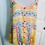 Free People  Strappy Boho Festival Tank Top Size Small Photo 4
