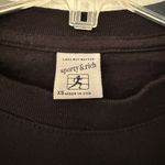 Sporty & Rich Black Long Sleeve Cotton Tee Shirt Size XS Photo 4