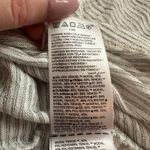 Athleta  Breezy gray & white striped knit short sleeve top size S Photo 8