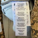 frame denim NEW Frame Le High Skinny Crop Coated Python Jeans size 26 Photo 6