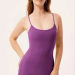 Girlfriend Collective Juliette Strappy Dress Shorts Size Large‎ New Condition Purple Photo 0