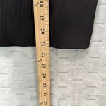 Athleta  XLT Black‎ Ribbed Racerback Tank Top Sleeveless Stretch Nylon Spandex Photo 5