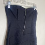 Have & Have Black Strapless Super Mini Formal Cocktail Dress Y2k Style Large Photo 2