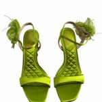 Sam Edelman  Floral Strap Dress Sandal Size 8 Open Toe Heels Photo 3