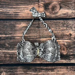 Tommy Bahama  Women's Snakeskin Halter Bikini Top Multicolor Size‎ Small Photo 3