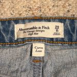 Abercrombie & Fitch A&F Jeans 29 8 Regular Vintage Straight High Rise Photo 2