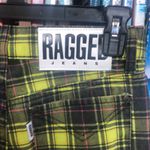 The Ragged Priest NWT Ragged Yellow and Black Plaid Jeans Sz 26 Photo 10