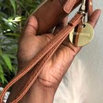 Steve Madden brown leather wallet wristlet cardholder bag purse. Measurement in pics Photo 4