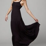 Soma  Weekend Size Large Black Layered Maxi Dress Photo 0