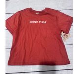 Darling Blue  Short Sleeve Howdy Yall T shirt Photo 4