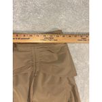 Athleta Skort Skirt Womens 4 Brown Whatever Lined Stretch Tennis Golf Gym Layer Photo 8