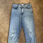 Good American 's Good Boy straight crop jeans High Rise Size 28 EUC Photo 5