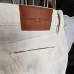 Lucky Brand  Stevie High Rise Flares white corduroy NWOT 4/27 Photo 8