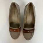 GH Bass Womens Loafers Size 8 Brown Penny Casual Slip On Wedge Heel Espadrilles Photo 1