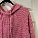 Sonoma Sweater Pullover Hoodie Size XXL Pink Rose Waffle Knit Women’s Photo 1