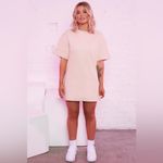 Bo+Tee B0+Tee Ribbed Oversized Tank in Cream NWT Women's Size XS *Flawed Photo 8