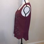 Juicy Couture dark purple maroon sequined tank top Photo 4