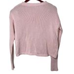 525 America  Cotton Knit Blush Pink “Golden” Sweater sz S Photo 1