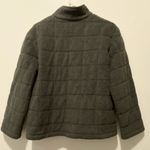 Charter Club  WOMENS WINDOW PANE PUFFER FLEECE WINTER VELCRO COAT JACKET SMALL Photo 1