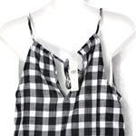 Cloth & Stone Anthropologie  Cahaya Gingham Halter Tank Top NWT Size XS Photo 3