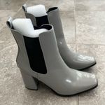 Nasty Gal Square Toe Heeled Chelsea Boots, Grey Size EU 39 New w/o Box Photo 5
