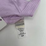 l*space L* Camellia Bikini Top Size Small Peony Lavender Lilac Purple Textured Swim Photo 6
