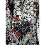 Anthropologie Maeve Shirt Womens Velvet Silk Floral Velvet Kimono Wrap Top XS Gold Photo 3