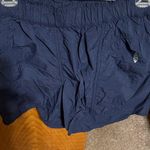 Free People  nylon navy blue shorts Photo 0