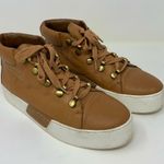 1. State  Wrine Platform Leather Sneaker Photo 1