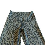 Define your inspiration DYI Green Cheetah Leopard Print Leggings Stretch Small Photo 1