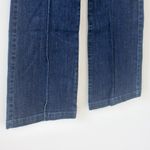 Gap Vintage Y2K Blue Denim Dark Wash Front Seam Wide-Leg Denim Jeans 1 Photo 2