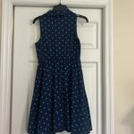 Bailey blue  polka dot dress blue navy teal Lilly‎ Photo 4