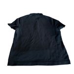 Loomstate Black Short Sleeve Polo Shirt Size M Photo 1