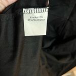 Bedoar Short Sleeve Black Pocketed Swing Dress with White Lace Size 26 Dress Photo 8