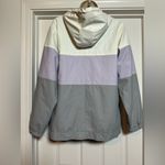 Weatherproof Vintage Women’s Rain Slicker Jacket Hooded Full Zip Raincoat S Purple Photo 8