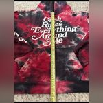 Hudson Cash Rules Everything Around Me Red Tie Dye Hoodie Pullover Sweatshirt Photo 2