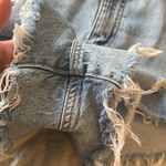 Garage Pride Rainbow Festival Denim Distressed Shorty Shorts Size 31 Photo 3