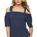 Juicy Couture Cold Shoulder Bow Top Photo 0