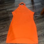 SheIn Bright Orange Halter Camisole Photo 2