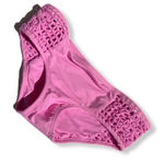 frankie's bikinis  Crocheted Pink Bikini‎ Bottom Photo 0