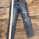 Judy Blue  LOS ANGELES SLIM FIT WOMENS JEANS MEDIUM WASH DISTRESSED Sz 5/27 #257 Photo 7