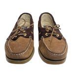 Sperry  Top-Sider ™® ✌︎︎ Gold Eyelet Leather Boat Shoes ✌︎︎ 2 Tone Brown ✌︎︎ 6M Photo 6