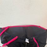 Tropical Escape Women's Semi Sheer Black Mesh Split Tankini Swim Top Size 10 Photo 8