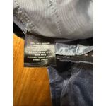 Anthropologie The Essential Slim Ankle Blue Velvet Velour Trousers Size 00 Photo 5