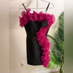 Mac Duggal  49642 Strapless Ruffle Dress Size 4 Photo 3