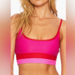 Beach Riot Colorblock Bikini Top Size Medium , $98 Photo 1